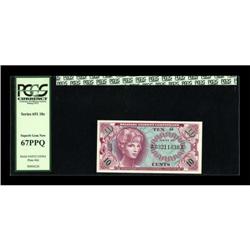 Series 651 10¢ PCGS Superb Gem New 67PPQ.