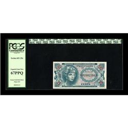 Series 651 25¢ PCGS Superb Gem New 67PPQ.