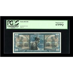 Series 681 $10 PCGS Superb Gem New 67PPQ.