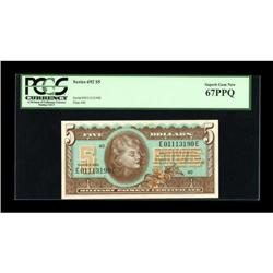 Series 692 $5 PCGS Superb Gem New 67PPQ.