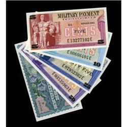 Series 692 5¢; 10¢; 25¢; 50¢; $1 Gem New.