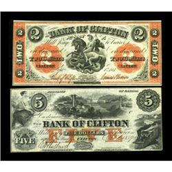 Clifton, CAN- The Bank of Clifton $2 Sept. 1,