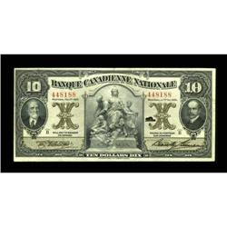 Montreal, PQ- Banque Canadienne Nationale $10