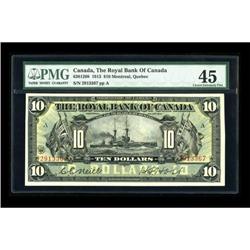 Montreal, PQ- The Royal Bank of Canada $10 Jan.