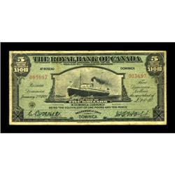 Toronto, ONT- The Royal Bank of Canada $5 Jan.