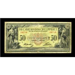 Toronto, ONT- The Canadian Bank of Commerce $50