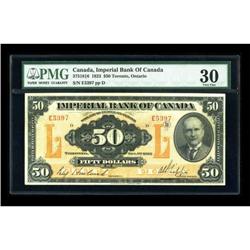 Toronto, ONT- Imperial Bank of Canada $50 Nov.