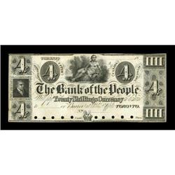 Toronto, UC- The Bank of the People $4 Ch.
