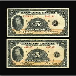 BC-5 $5 1935, BC-6 $5 1935