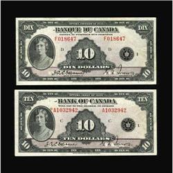 BC-7 $10 1935 BC-8 $10 193