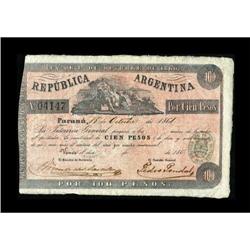 Argentina Republica Argentina Treasury Note100
