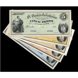 Costa Rica El Banco Herediano 5, 10, 25, 50, 100