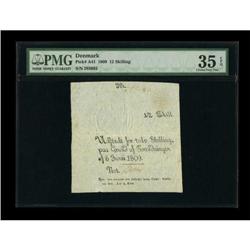 Denmark 12 Skilling 1809 Pick A41