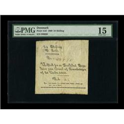 Denmark 24 Skilling 1809 Pick A42