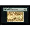 Image 1 : Denmark National Bank Copenhagen 10 Kroner 1928