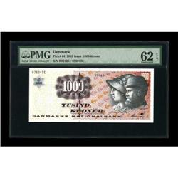 Denmark Danmarks Nationalbank 1000 Kroner 2002