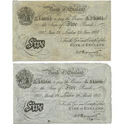 Great Britain Five Pounds March 18, 1935 Pick