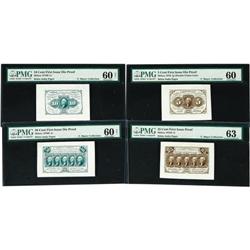 Superb First Issue Die Proof Set.