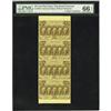 Image 1 : Fr. 1280 25¢ First Issue Vertical Strip of Four