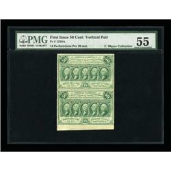 Fr. 1310a Milton 1R50.3d 50¢ First Issue Perf.