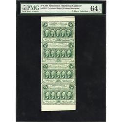 Fr. 1311 Milton 1R50.2 50¢ First Issue Vertical
