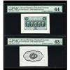Image 1 : Fr. 1313SP 50¢ First Issue Wide Margin Pair PMG