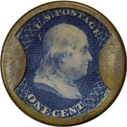 HB-3 EP-2 Scott-2 1¢ Ayer's Cathartic Pills