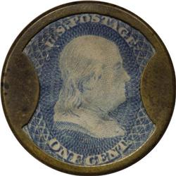 HB-3 EP-2 Scott-2 1¢ Ayer's Cathartic Pills