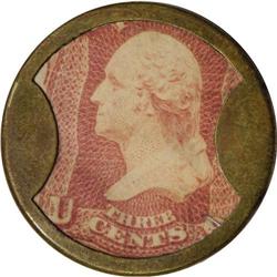 HB-6 EP-32a Scott-3 3¢ Ayer's Cathartic Pills