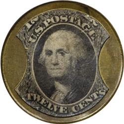 HB-12 EP-135a Scott-6 12¢ Ayer's Cathartic