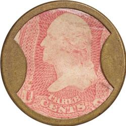 HB-18 EP-33 Scott-9 3¢ Take Ayer's Pills Choice