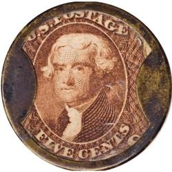 HB-19 EP-61 Scott-10 5¢ Take Ayer's Pills