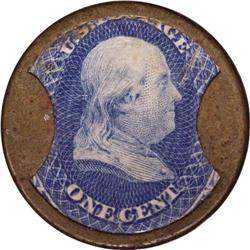 HB-28 EP-4a Scott-13 1¢ Ayer's Sarsaparilla