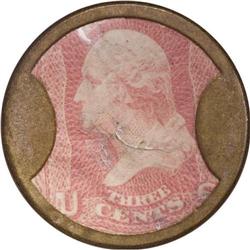 HB-32 EP-34b Scott-15b 3¢ Ayer's Sarsaparilla