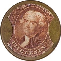 HB-34 EP-63a Scott-16a 3¢ Ayer's Sarsaparilla