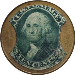 HB-36 EP-98a Scott-17 Reed-AS10MD 10¢ Ayer's