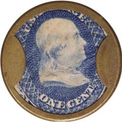 HB-44 EP-5 Scott-21 1¢ Bailey & Co. Choice About