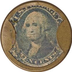 HB-47 EP-100 Scott-24 10¢ Bailey & Co. Extremely