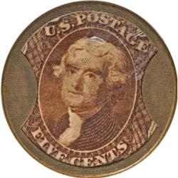 HB-55 EP-66 Scott-28b 5¢ Joseph L. Bates