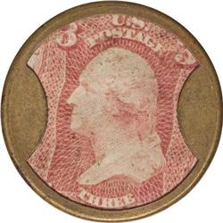 HB-63 EP-38 Scott-32 3¢ Brown's Bronchial