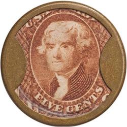 HB-64 EP-67 Scott-33 5¢ Brown's Bronchial