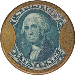 HB-65 EP-103 Scott-34 10¢ Brown's Bronchial