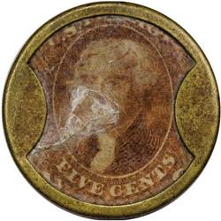 HB-69 EP-68 Scott-40 1¢ F. Buhl & Co. Extremely