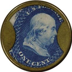 HB-73 EP-9 Scott-44 1¢ Burnett's Cocoaine