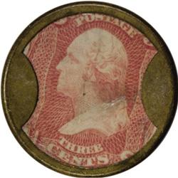 HB-74 EP-39 Scott-45 3¢ Burnett's Cocoaine About