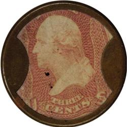 HB-74 EP-39 Scott-45 Reed-BK03 3¢ Burnett's