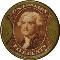 HB-75 EP-69 Scott-46 5¢ Burnett's Cocoaine