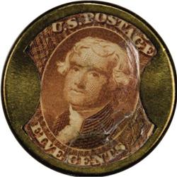 HB-75 EP-69 Scott-46 5¢ Burnett's Cocoaine