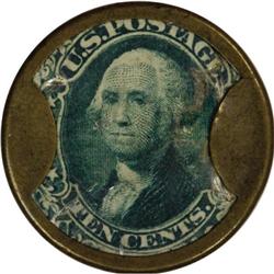 HB-76 EP-105 Scott-47 10¢ Burnett's Cocoaine