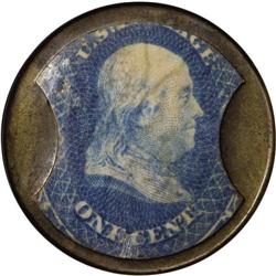 HB-81 EP-10 Scott-52 1¢ Burnett's Standard